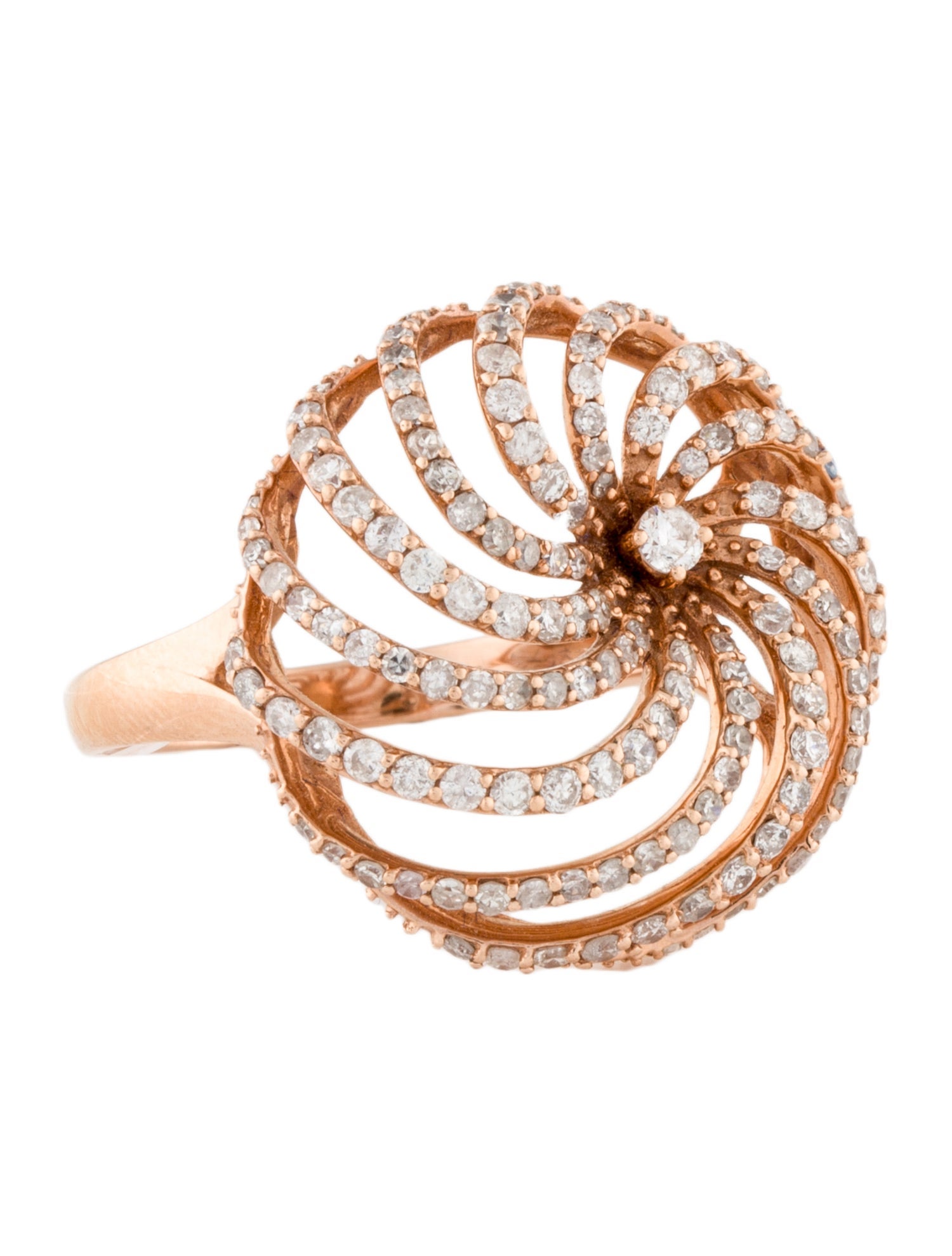 Ring 14K 1.30ctw Diamond Cocktail Ring