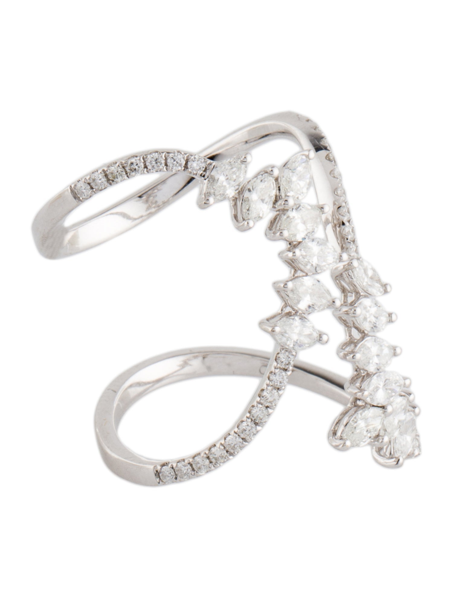 Ring 14K 1.45ctw Diamond Cocktail Ring