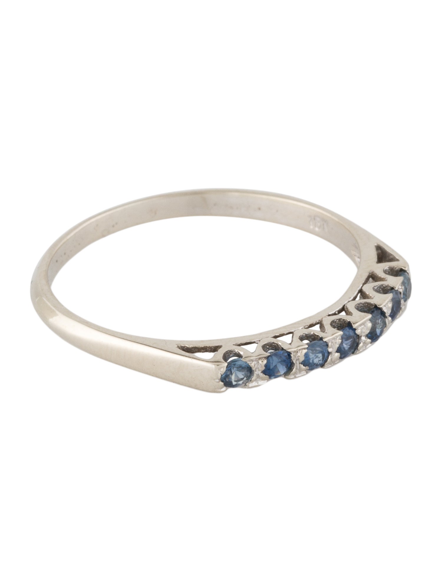 Ring 18K Sapphire Band