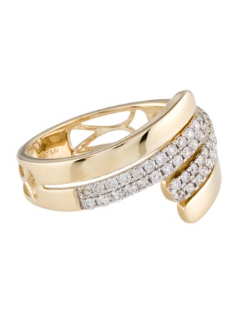 Ring 14K Diamond Wrap Band