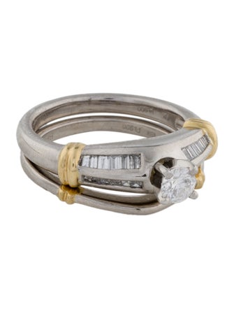 Ring Diamond Wedding Set