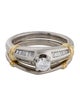 Ring Diamond Wedding Set