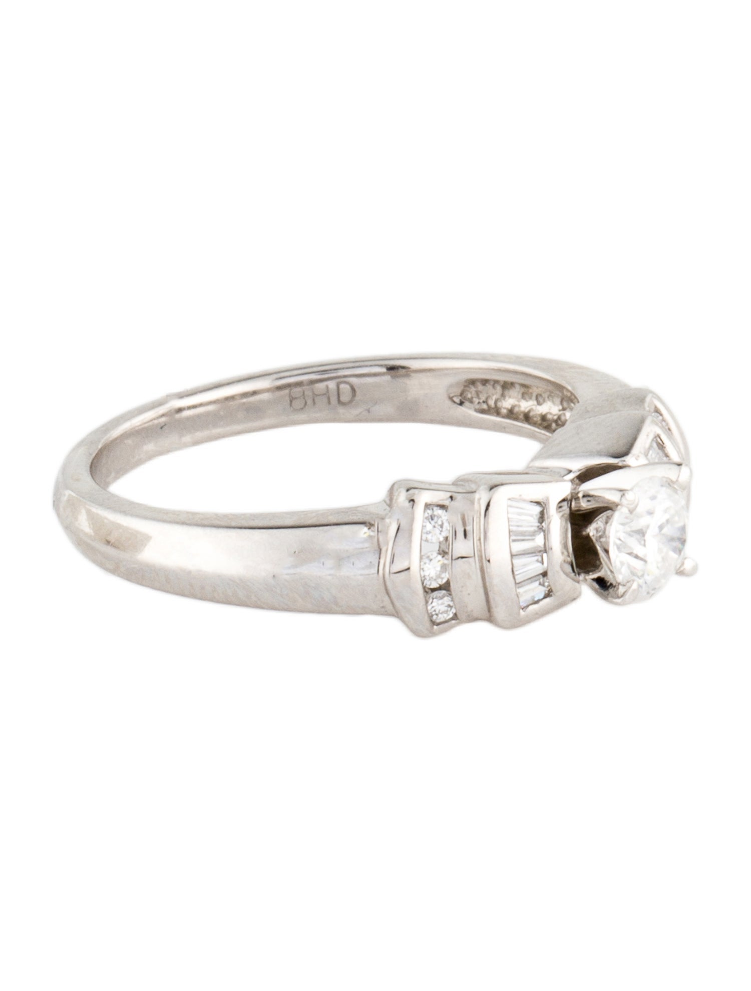 Ring Platinum DIamond Wedding Set