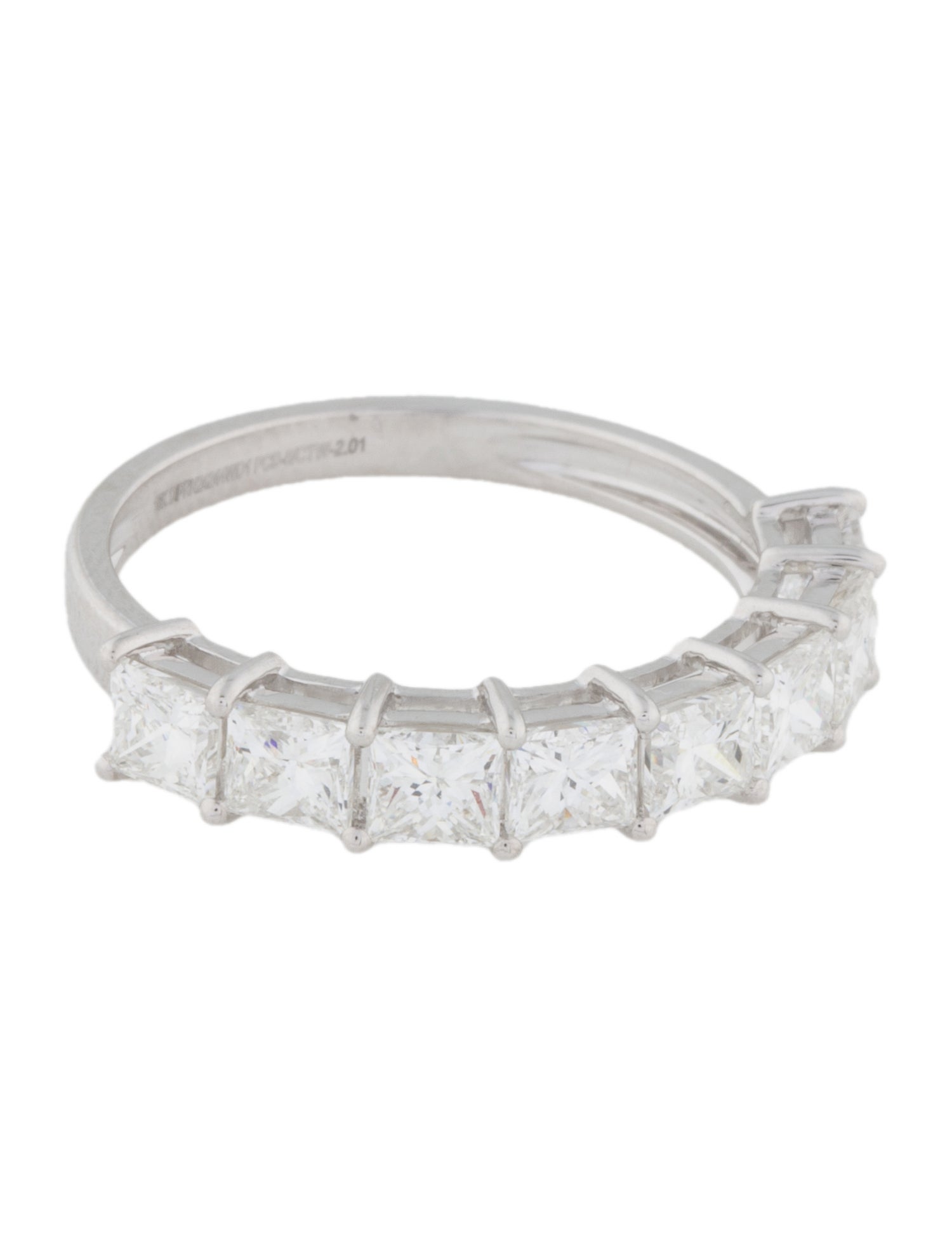 Ring 14K 2.01ctw Diamond Half Eternity Band