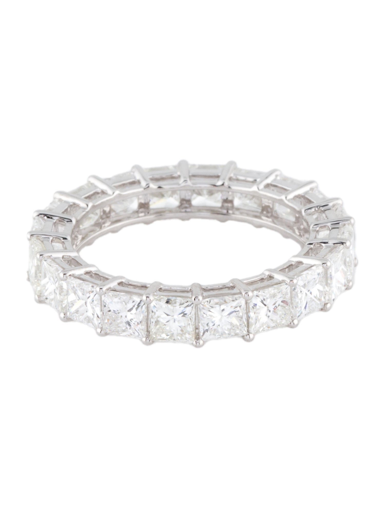 Ring 18K 4.82ctw Diamond Eternity Band