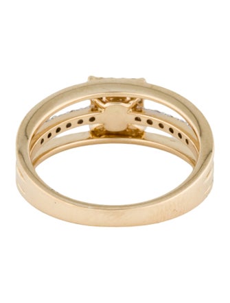 Ring 14K Diamond Cocktail Ring