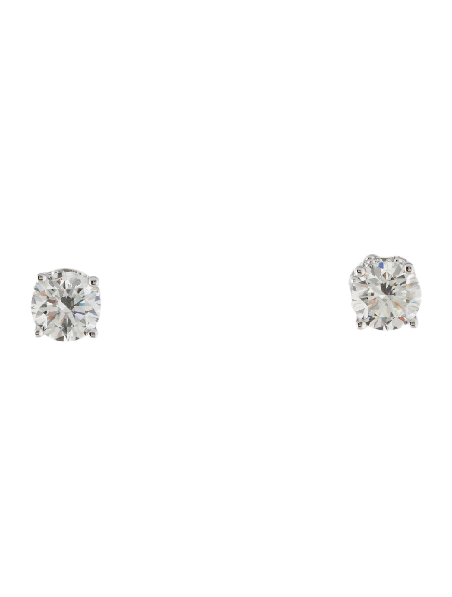 Ring 14K Lab-Grown Diamond Stud Earrings