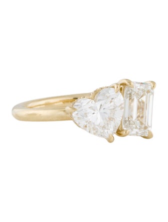 Ring 14K 3.97ctw Lab-Grown Diamond Toi e Moi Engagement Ring