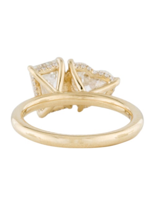 Ring 14K 3.97ctw Lab-Grown Diamond Toi e Moi Engagement Ring