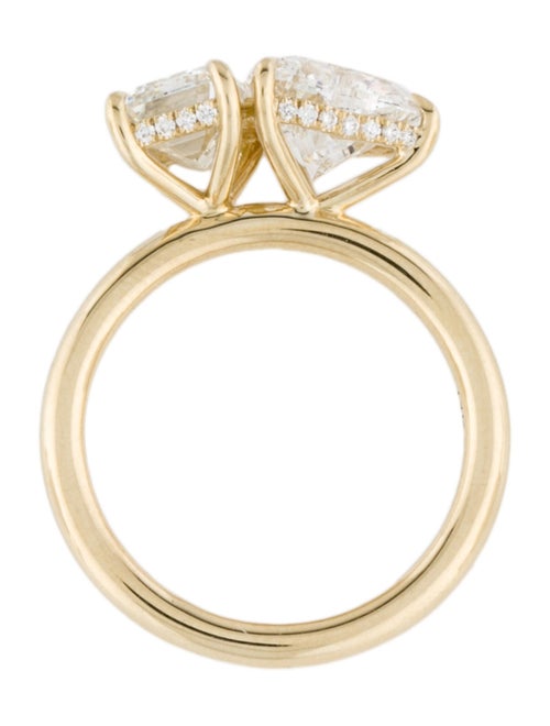 Ring 14K 3.97ctw Lab-Grown Diamond Toi e Moi Engagement Ring