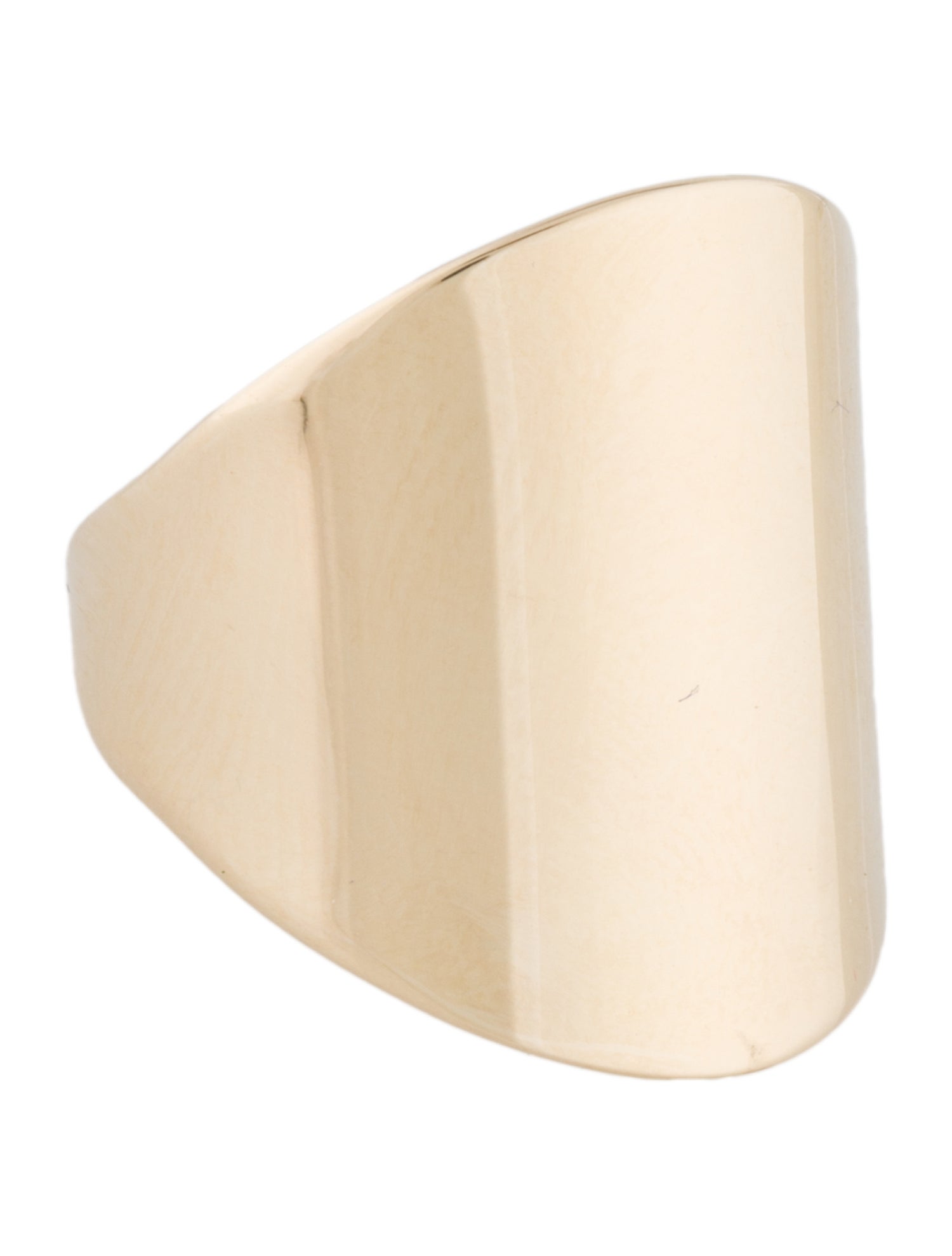 Ring 14K Tapered Cigar Band