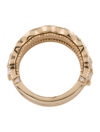 Ring 14K 2.36ctw Lab-Grown Diamond Stackable Band Ring Set