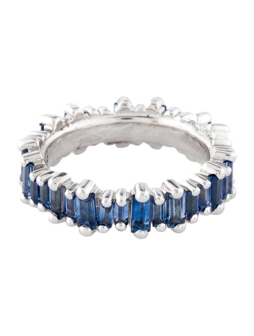 Suzanne Kalan 18K 2.54ctw Sapphire Eternity Band