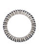 Suzanne Kalan 18K 1.20ctw Sapphire Mini Princess Eternity Band
