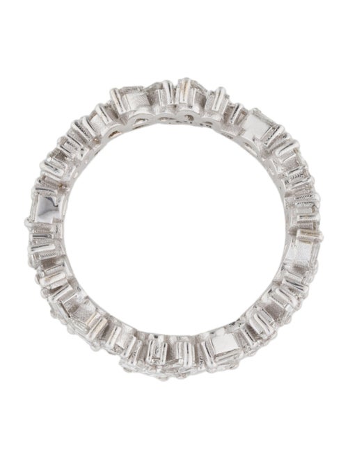 Suzanne Kalan 18K 1.33ctw Diamond Fireworks Mixed Wave Eternity Band