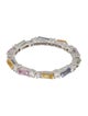 Suzanne Kalan 18K Sapphire & Diamond Thin Mix Eternity Band