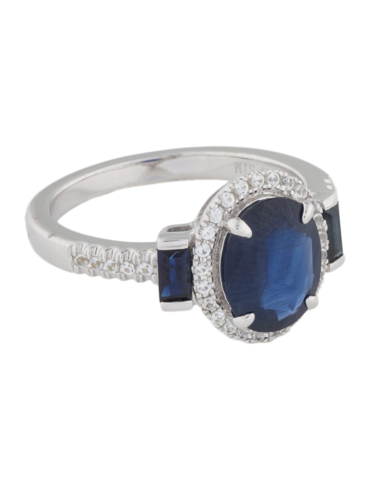 Ring 14K 2.52ctw Sapphire Cocktail Ring