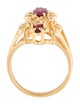 Ring 14K 1.00ctw Ruby Cocktail Ring