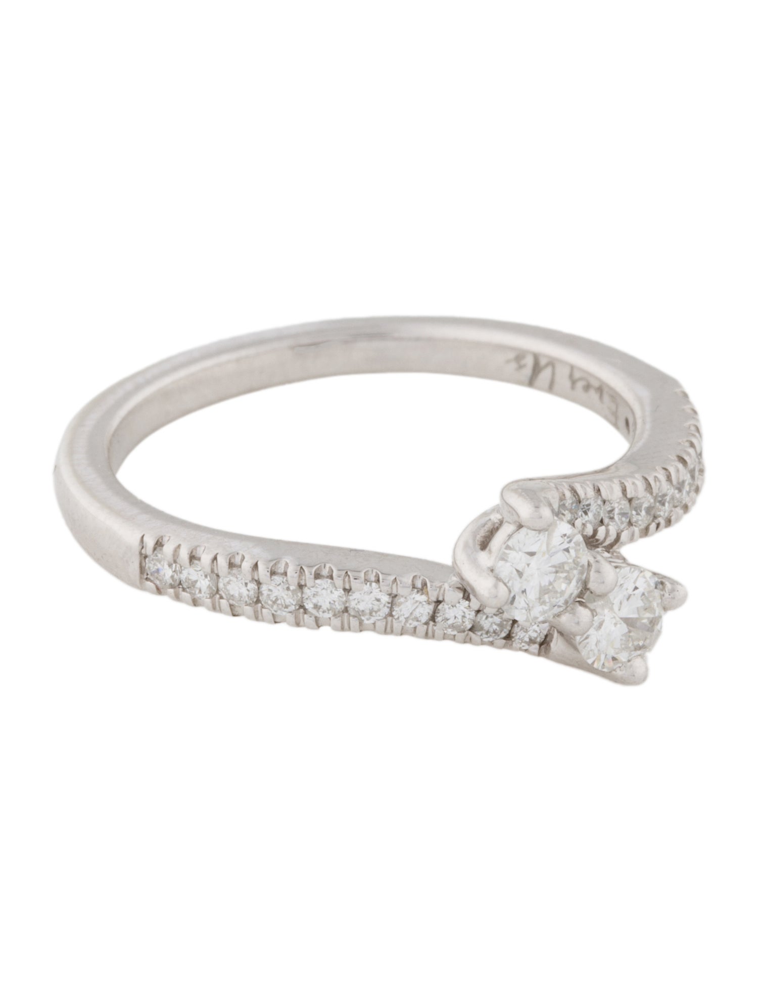 Ring 14K Diamond Bypass