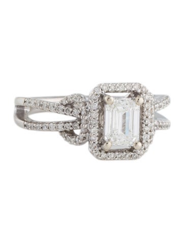 Ring Engagement 14K 1.03ctw Diamond 6.25