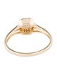 Ring 14K Diamond Signet Ring
