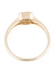 Ring 14K Diamond Signet Ring