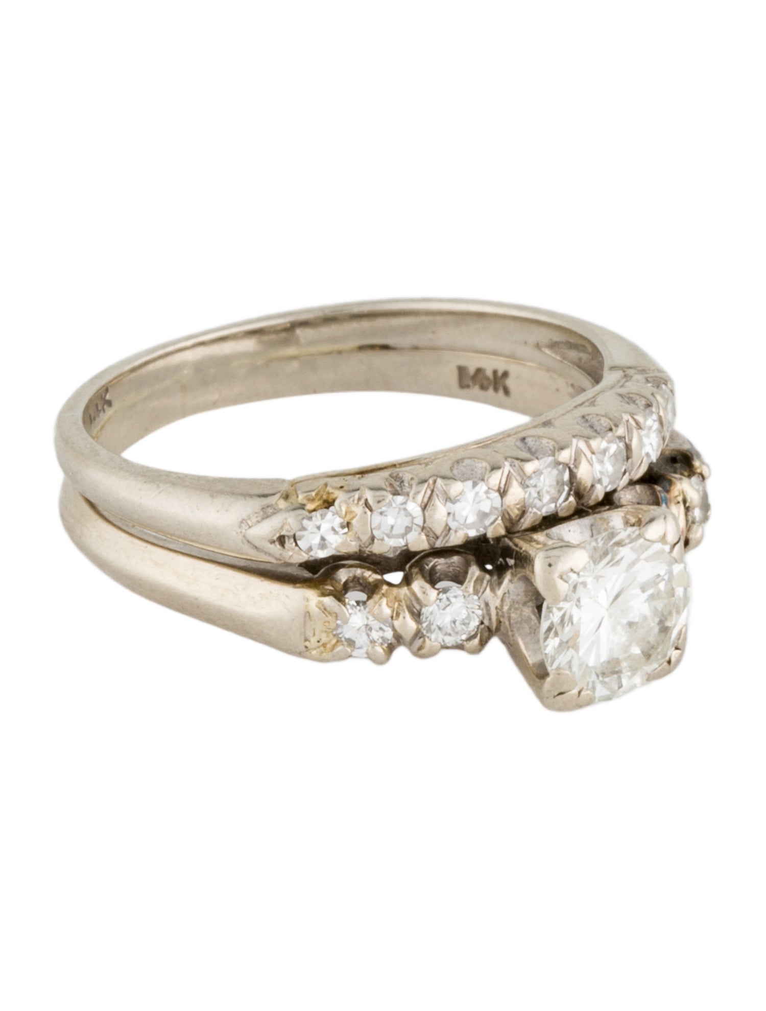 Ring Diamond Wedding Set