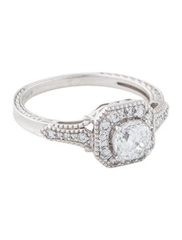 Ring Cocktail 14K 1.00ctw Lab-Grown Diamond Engagement 7