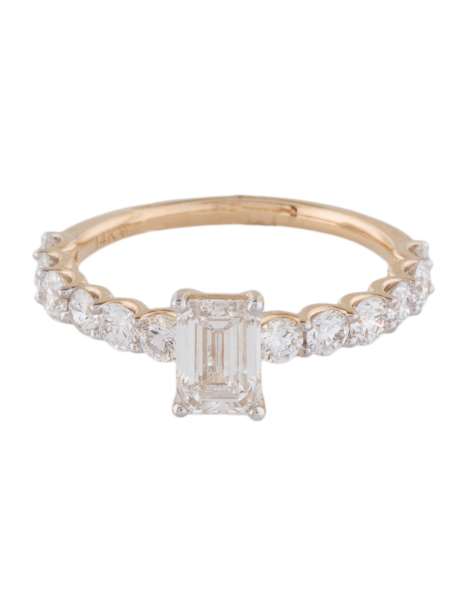 Ring 14K 2.00ctw Lab-Grown Diamond Engagement Ring