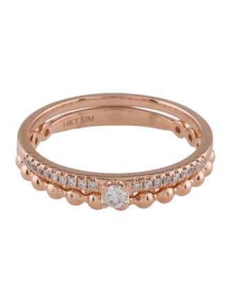 Ring 14K Diamond Wedding Set