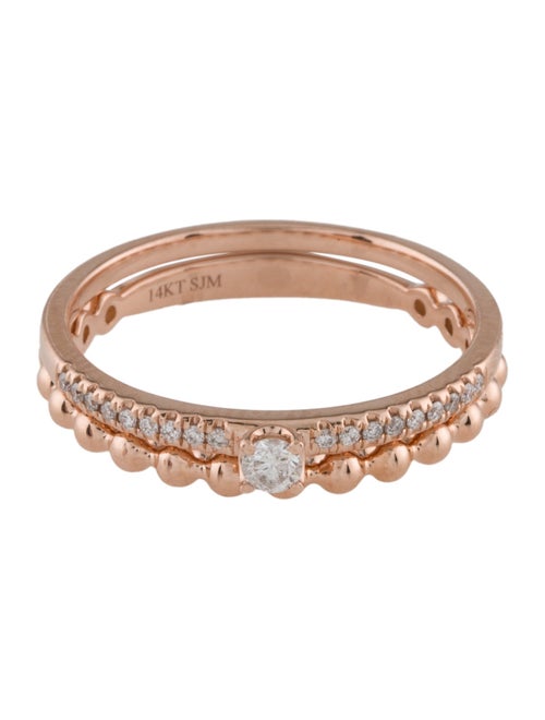 Ring 14K Diamond Wedding Set