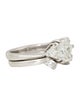 Ring Platinum 2.65ctw Diamond Wedding Ring Set