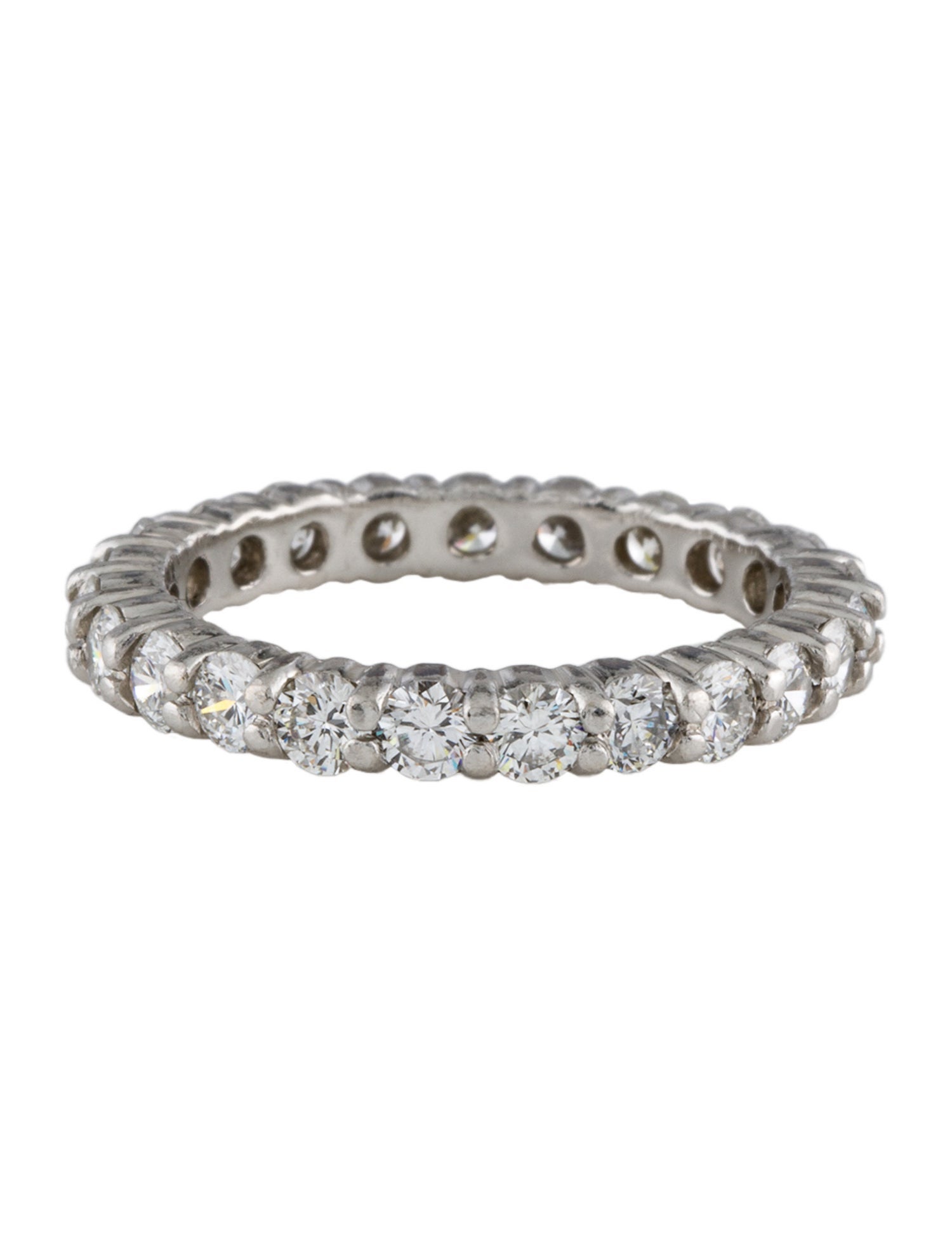 Ring Platinum 1.84ctw Diamond Eternity Band