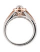 Ring 14K Two-Tone Diamond Wedding set