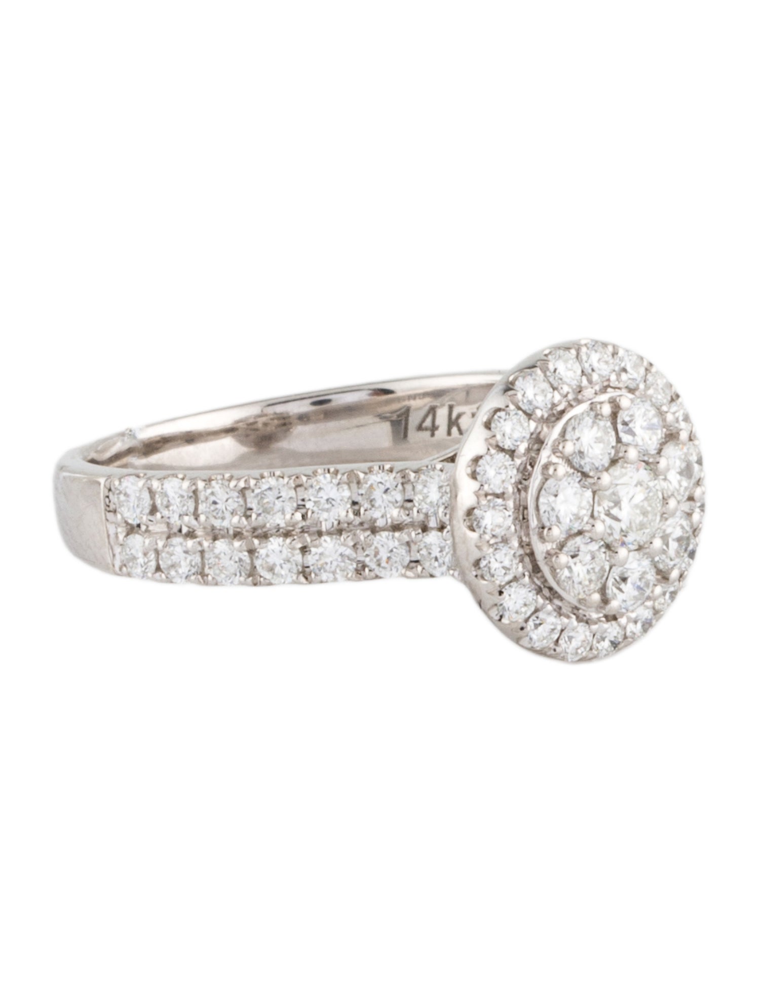 Ring 14K 1.25ctw Diamond Cocktail Ring