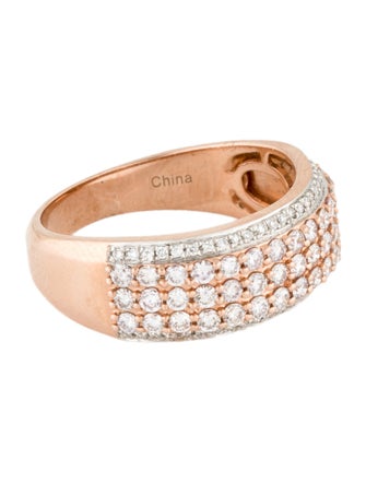 Ring 14K 1.00ctw Diamond Wide Band