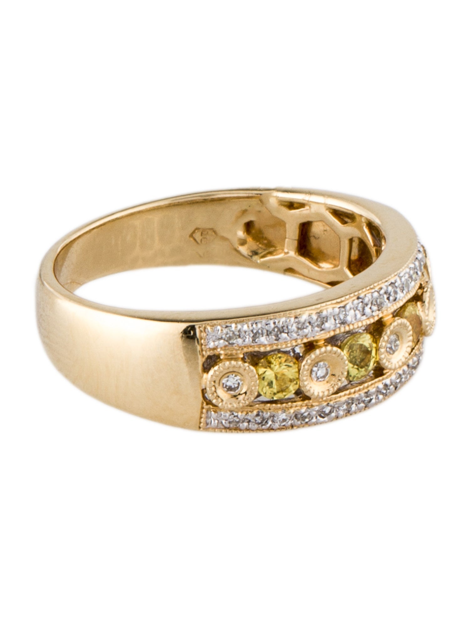 Balenciaga Gourmette Ring - Band, Rings - BAL314544 | The RealReal