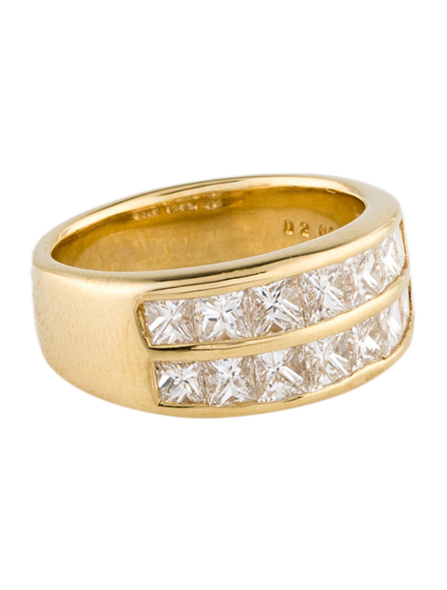 Ring 18K 2.00ctw Diamond Band