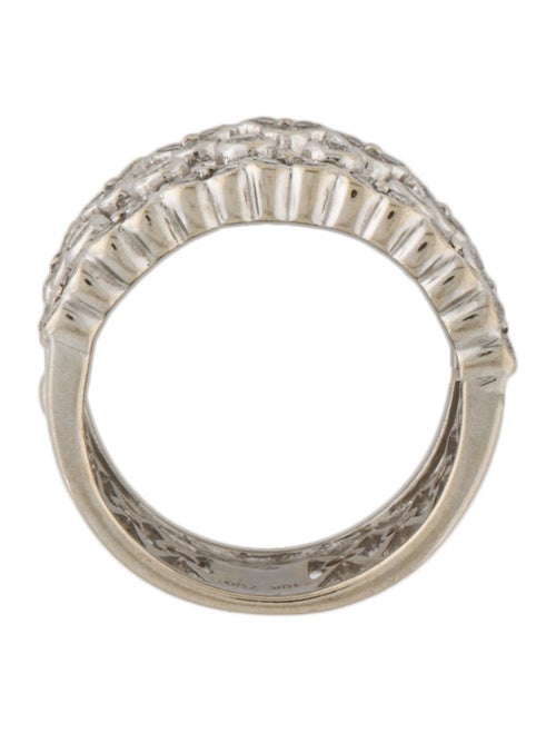 Ring 18K 1.16ctw Diamond Cocktail Band