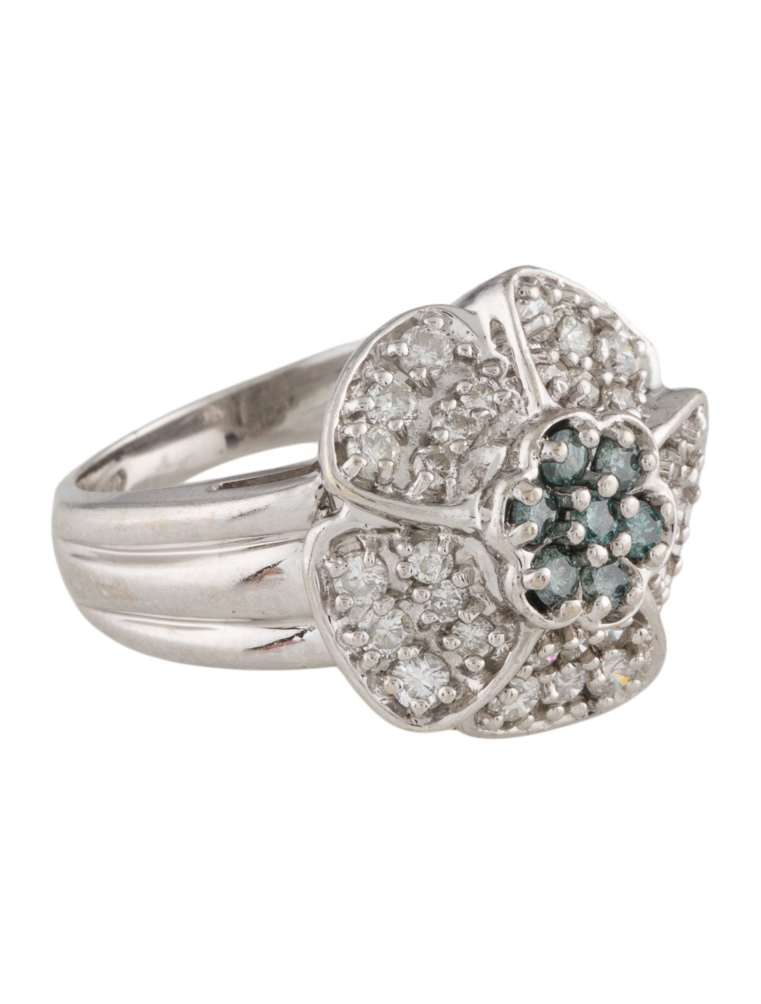 Ring 14K Diamond Cocktail