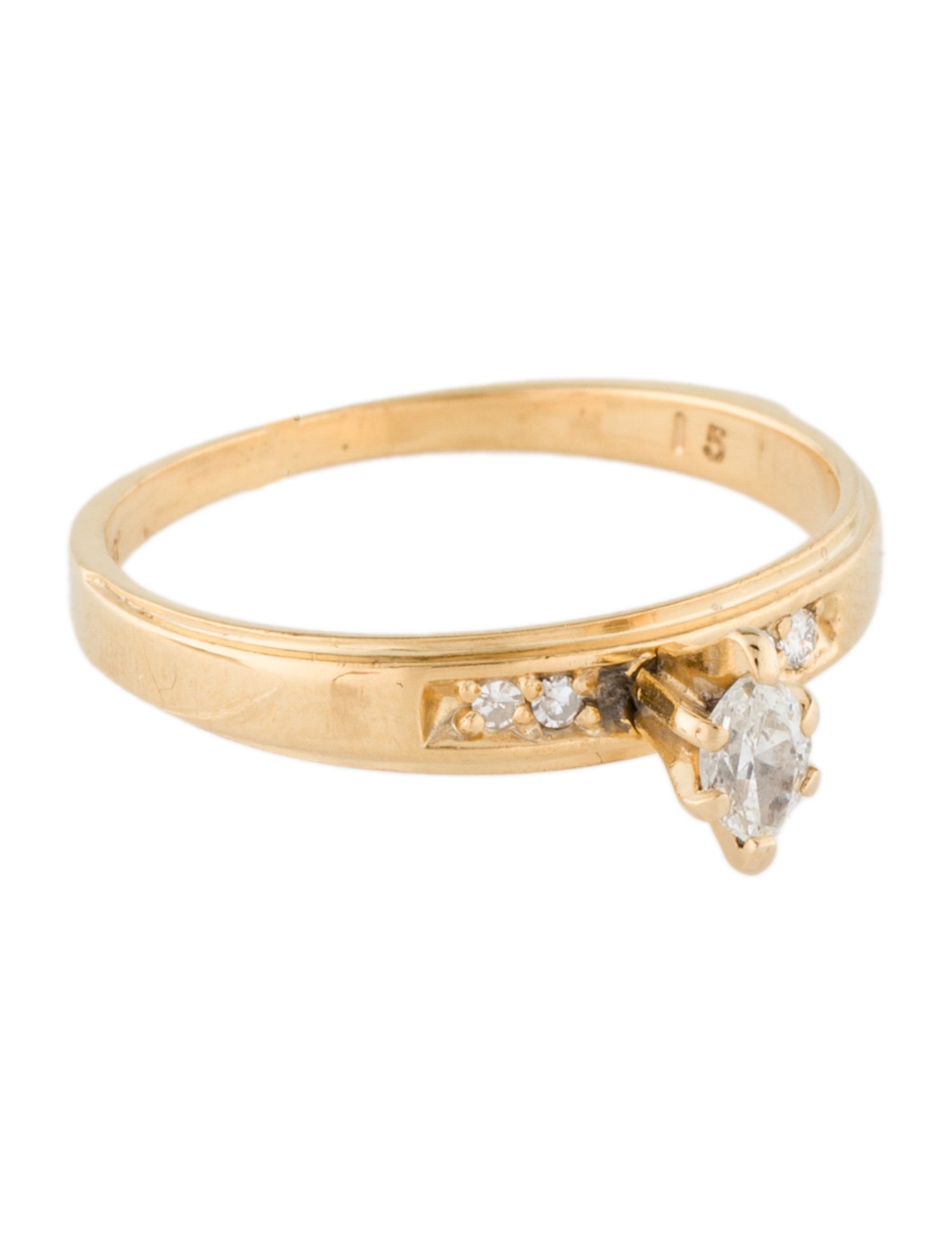 Ring 14K Diamond Cocktail Ring