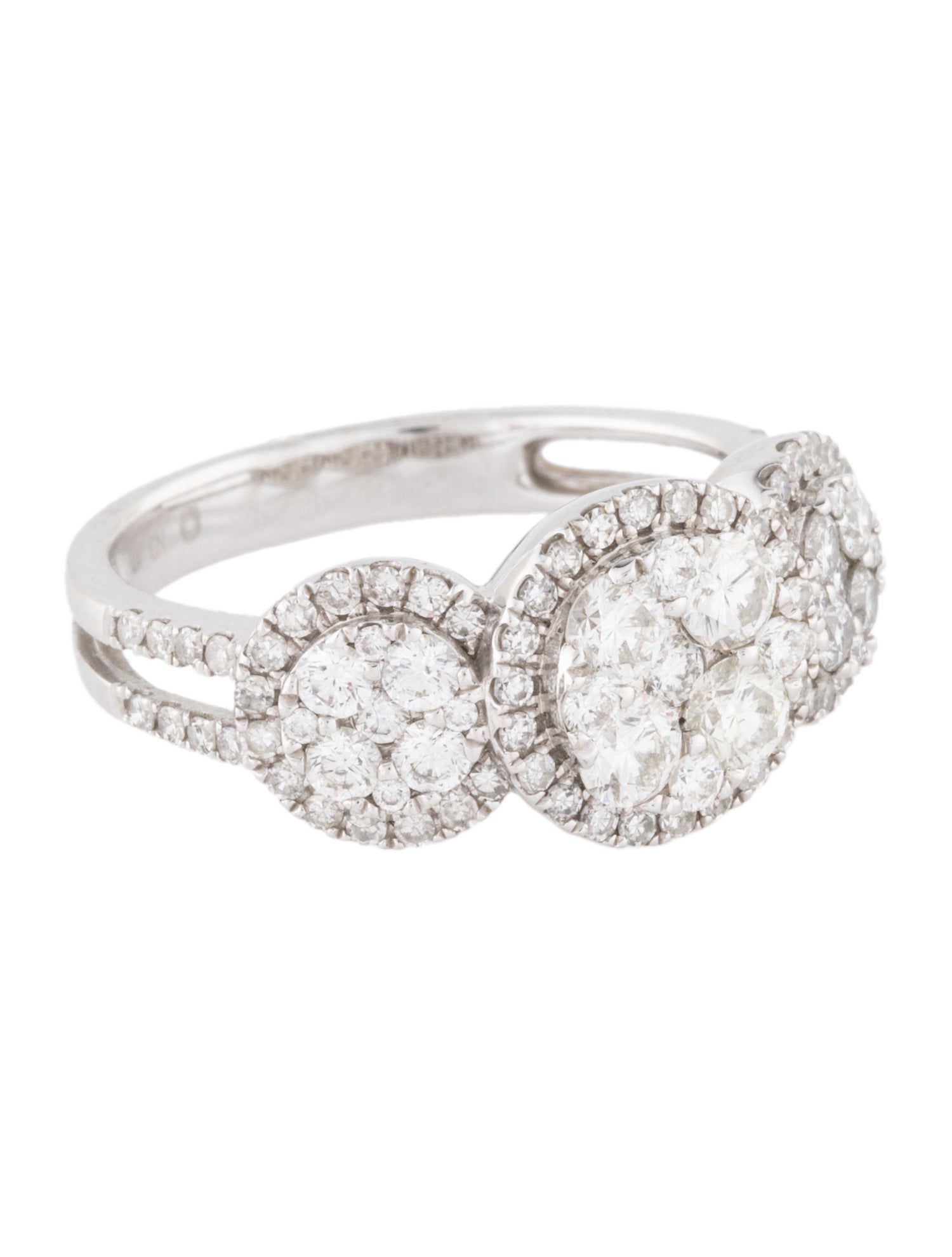 Ring 14K 1.30ctw Diamond Cocktail Ring