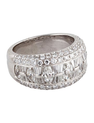 Ring Band JB Star Platinum 2.63ctw Diamond 6