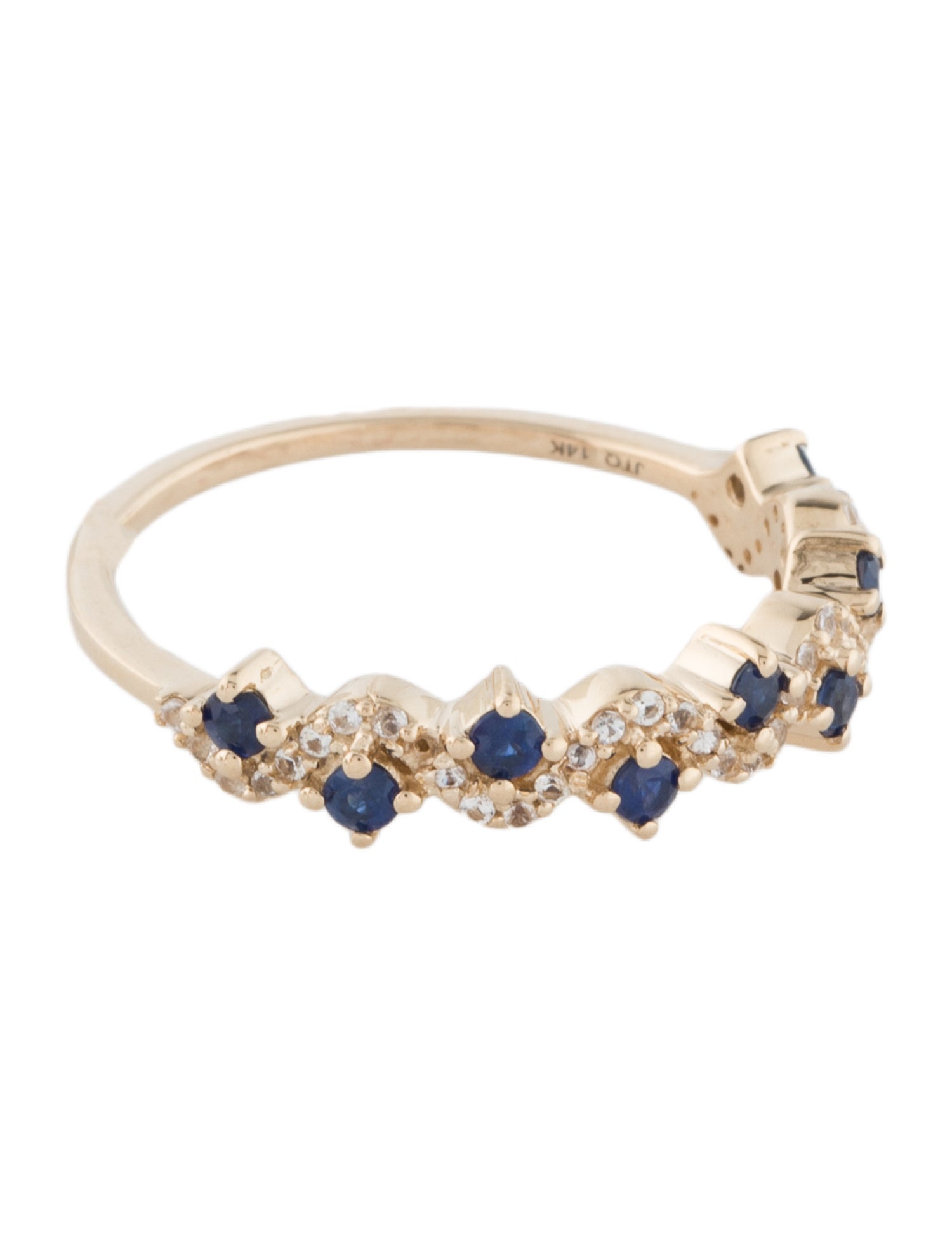 Ring 14K Sapphire Band