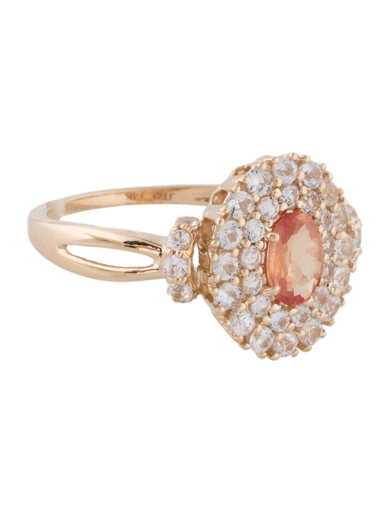 Ring 14K 1.51ctw Sapphire Cocktail Ring