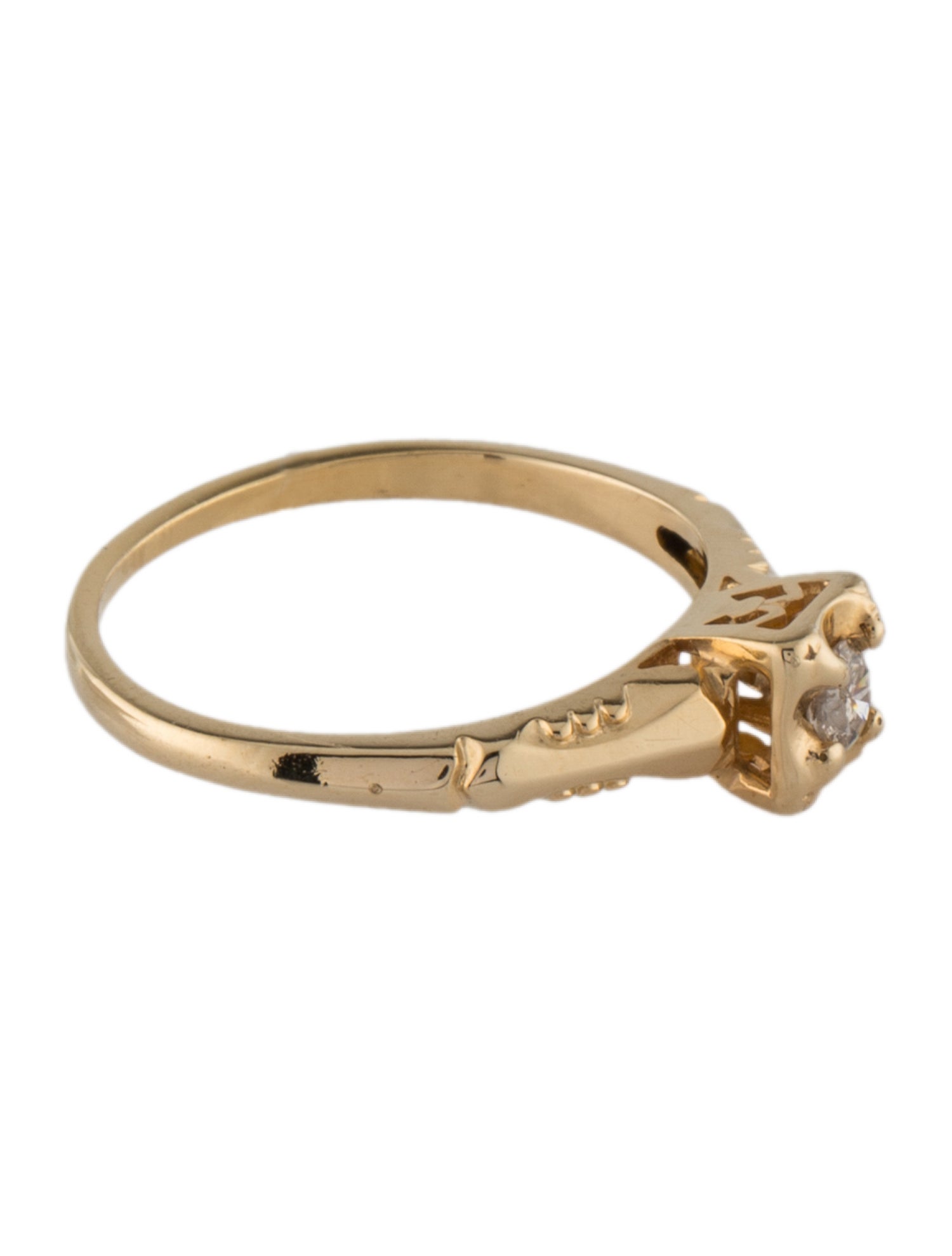 Ring 14K Diamond Cocktail Ring