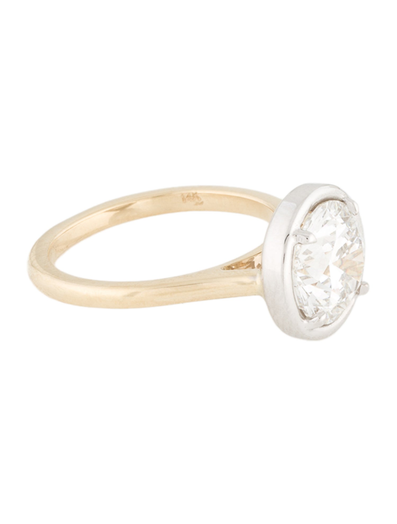 Ring 14K 2.90ct Lab-Grown Diamond Cocktail Ring