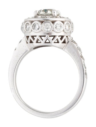 Ring 18K 2.10ctw Diamond Cocktail Ring