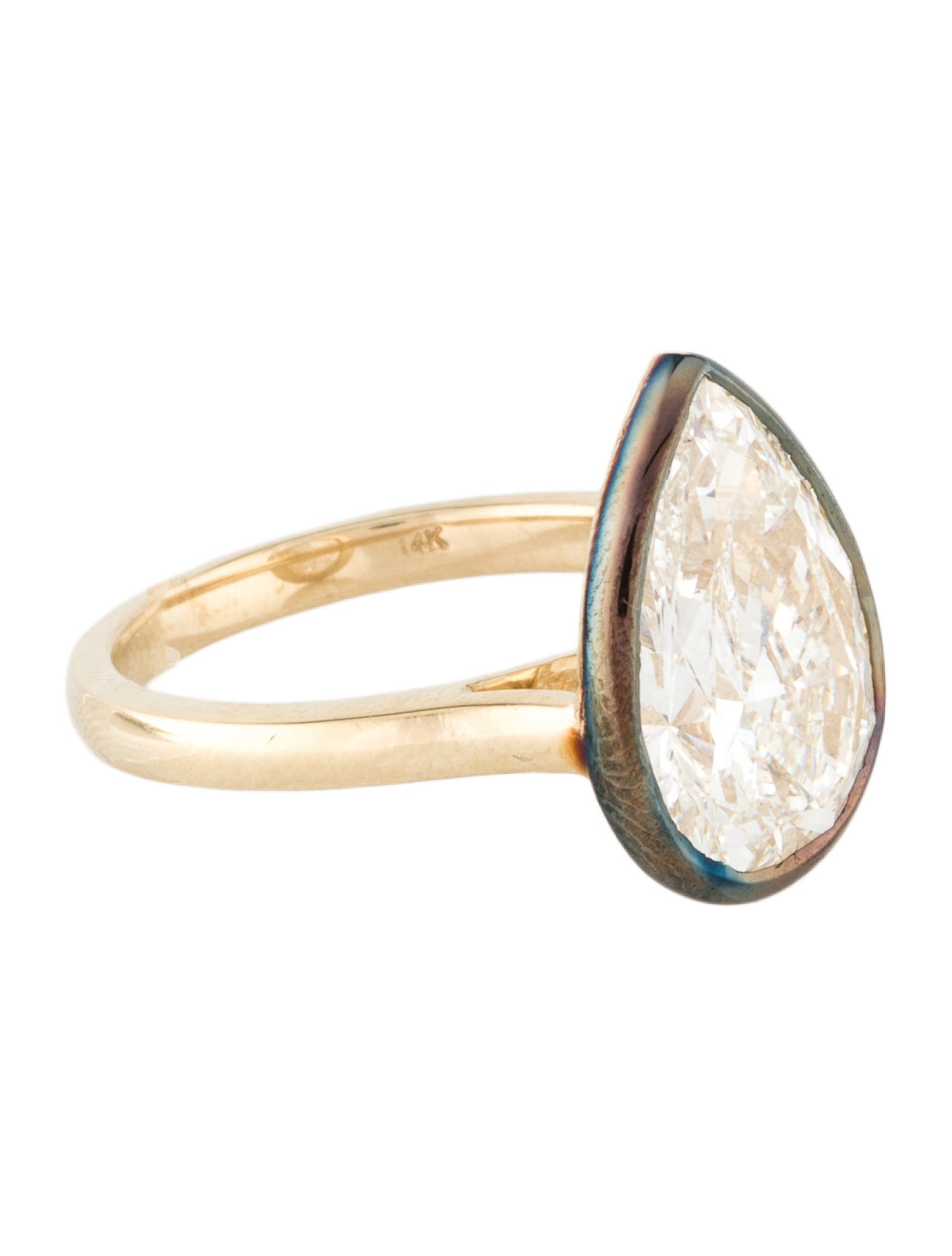 Ring 14K 5.00ct Lab-Grown Diamond Cocktail Ring