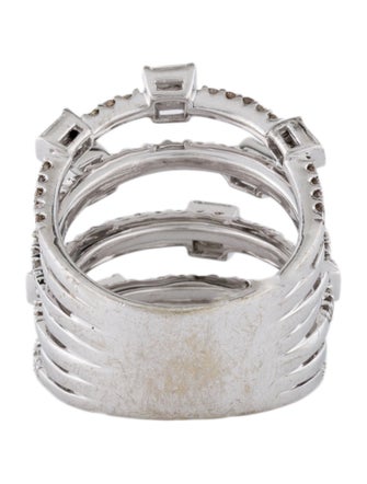 Ring 18K Diamond 7-Row Band